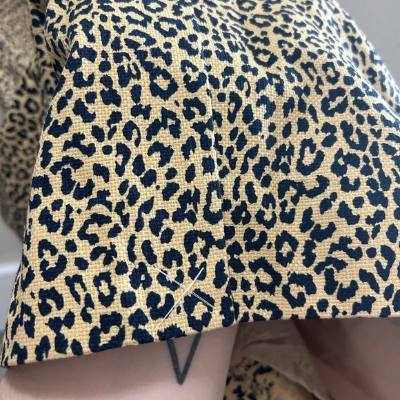 J.Crew Leopard Print Sleevless Sheath Dress Size 00 - Picture 5 of 6